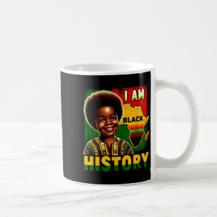 Jag Är Svarta Historik Månad Ungdomsstolthet Afrik Kaffemugg