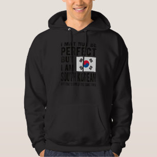 Jag är Sydkoreas sydkoreanska sydkoreanska Flagga Hoodie