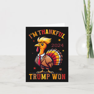 Jag är tacksam att Trump vann 2024 tog tillbaka Am Kort