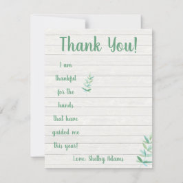 Jag är tacksam för händer som har väglett mig inbjudningar