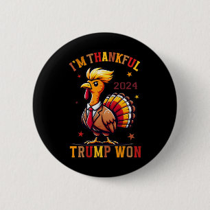 Jag är tacksam Trump Won 2024 Took American Back T Knapp