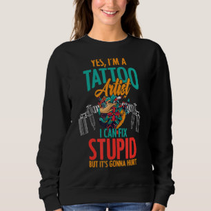 Jag är Tattoo Artist I Rex Stupid Inked People Tat T Shirt