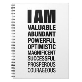 Jag är Text-grafik för konsthändelsetext, citattec Anteckningsbok