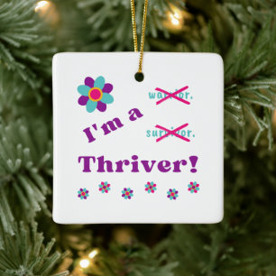 Jag är Thriver Ornament