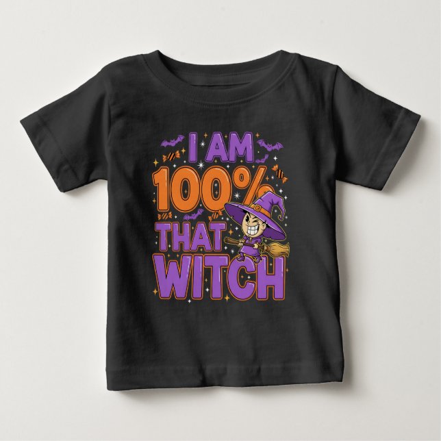 Jag är till 100 procent den där Halloween-Roligten T Shirt (Framsida)