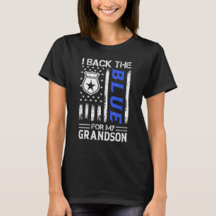 Jag är tillbaka för min morson Proud-polis T Shirt