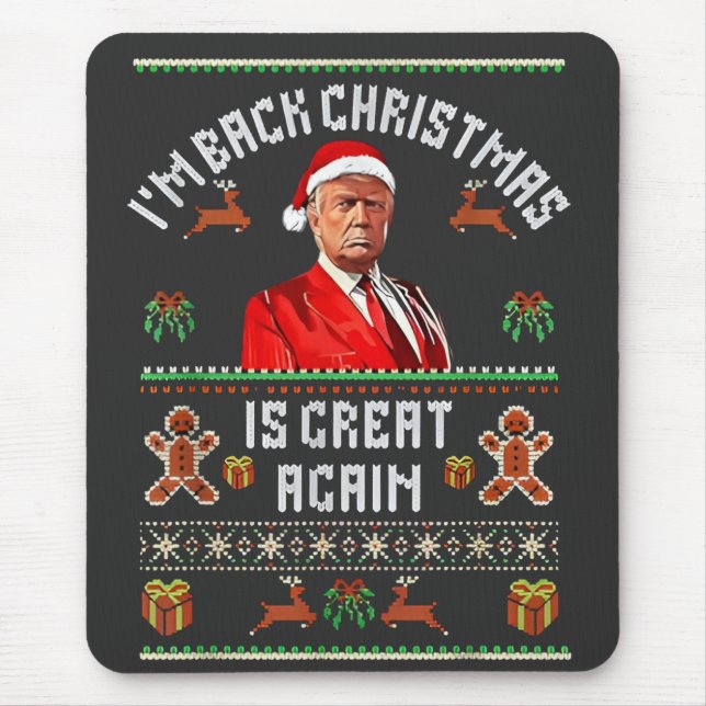 Jag är tillbaka, julen är Underbar igen, trumpval Musmatta (Framsidan)