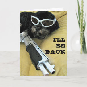 JAG ÄR TILLBAKA. KORT