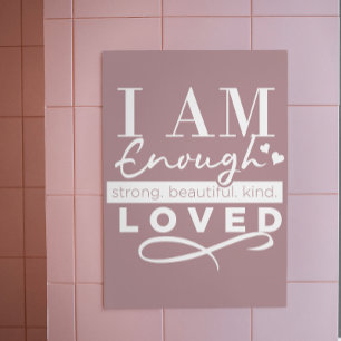 Jag är tillräckligt motiverad poster