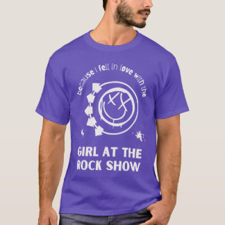 Jag är tjejen på rockshowen Rolig punkrockmusik L T Shirt