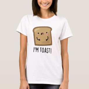 Jag är Toast Funny Bread Pun T Shirt
