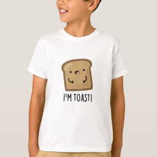 Jag är Toast Funny Bread Pun T Shirt