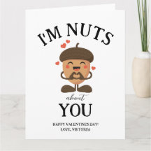 Jag är tokig i dig Alla hjärtans enkel rolig ekoll