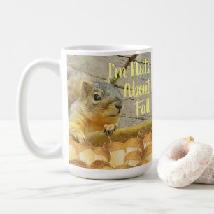 Jag är tokig i hösten kaffemugg