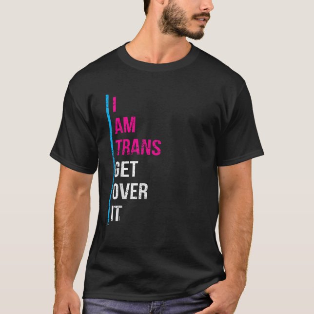 Jag är TRANS och kör över Pridet T Shirt (Framsida)