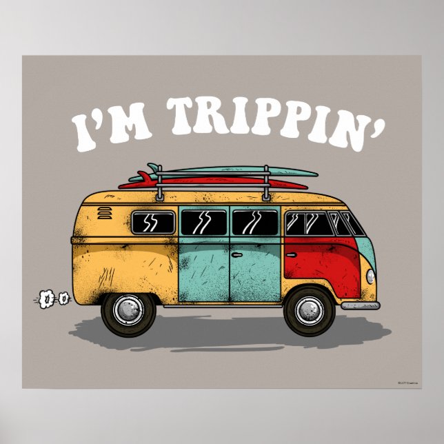 Jag är Trippin. Poster (Framsidan)