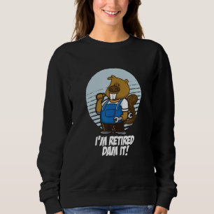 Jag är trött Dam det Beaver Mechanic Garage Wrench T Shirt