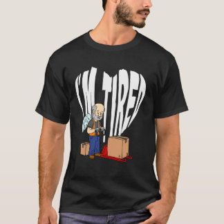 Jag är trött hjärta kollega Swagazon medarbetare V T Shirt