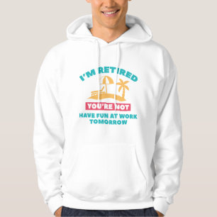 Jag är trött hoodie