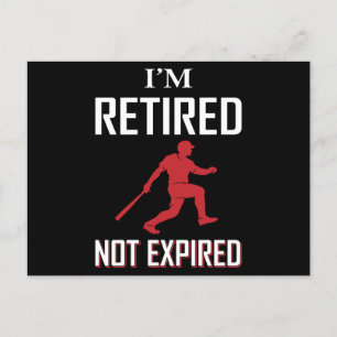 Jag är trött på att Baseball inte har gått ut Vykort