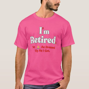 Jag är trött på det här är så nedtryckt som jag bl t shirt