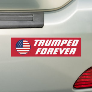 Jag är Trumped Forever, Funny Trump 2024 Bildekal