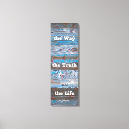 Jag är tuppställning av duptych canvastryck