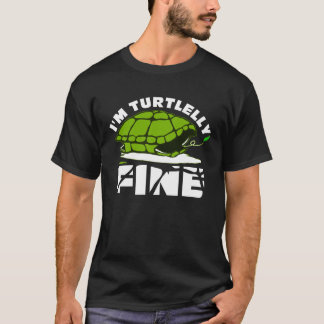 Jag är Turtlelly Bra Cute Turtle T Shirt