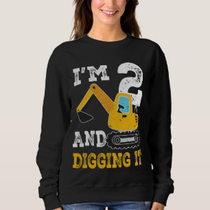 Jag är två andra år gammal födelsedagstjocksbuktsc t shirt