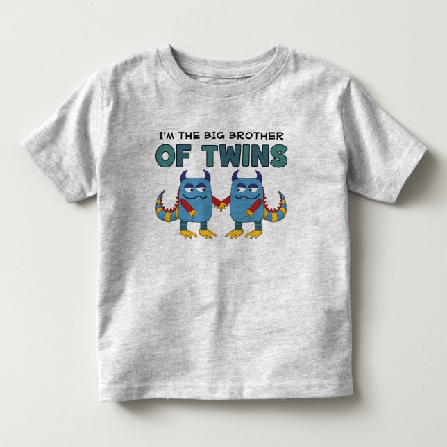 Jag är Twillingarnas storebror T-shirt (Framsida)