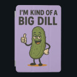 Jag är typ av en stor docka iPad mini skydd<br><div class="desc">En tecknad i coolan med en kinkig personlighet, stolt sport den skarpa frasen "Jag är en stor dill" - en smart pjäs på "stor grej" och "dill" (som i dillväljare). Denna konstruktion blandar humor med minimalistiskt stil, perfekt för t-shirts, mugg, poster eller roligt. Den självsäkra betäckande karaktären, ge av tummen,...</div>