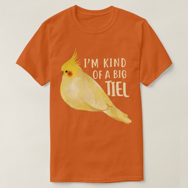 Jag är typ av en stor skiva t shirt (Design framsida)