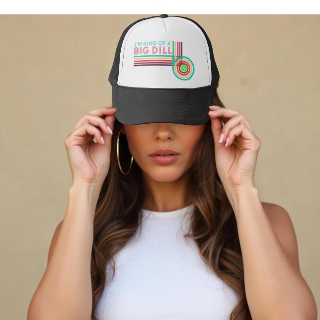 Jag är typ en Big Dill-funny Pickleball Keps (Skapare uppladdad)