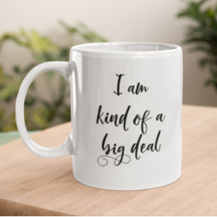 Jag är typ en stor deal Roligt kontorsarbete Kaffemugg