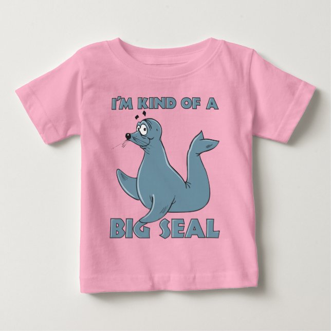 Jag är typ en stor försegling tee (Framsida)