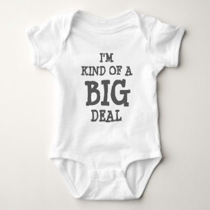Jag är typ en STOR grej baby romper för barn Tee Shirt