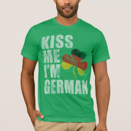 Jag är tysk St patrick's day Tee