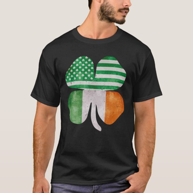 Jag är Tyskland på tyska St patrick's day T Shirt (Framsida)