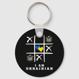 Jag är ukrainare Skydda Ukraina Ukraina stödjer Nyckelring