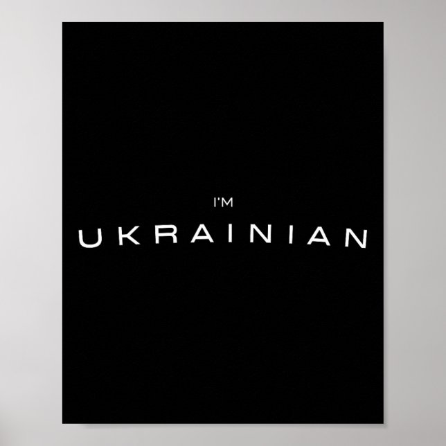 Jag är ukrainsk  poster (Framsidan)