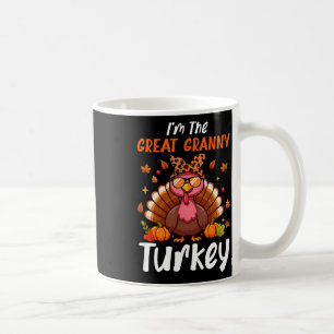 Jag är Underbar Granny Turkey Thanksgiving Proud W Kaffemugg