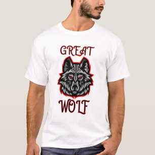Jag är underbar varg t shirt