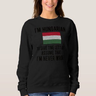 Jag är ungersk Flagga Ungerns rötter T Shirt