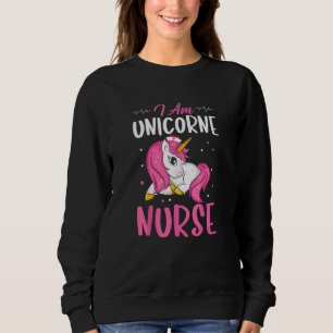 Jag är Unicorne Nurse Internationell Nurses Da T Shirt