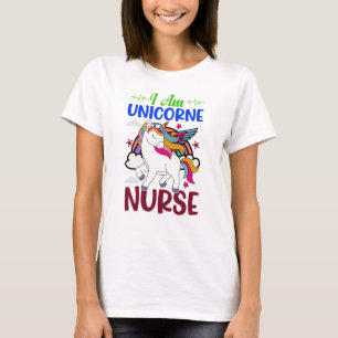 JAG ÄR UNICORNE NURSE T SHIRT