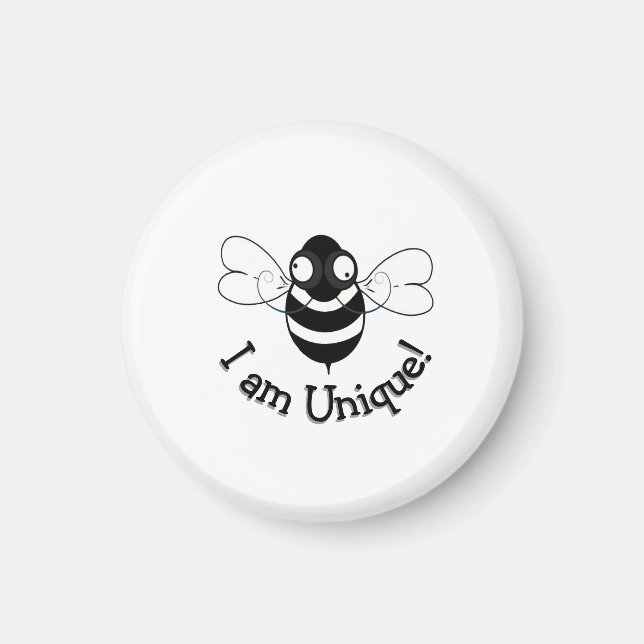 Jag är unik! Magnet (Framsidan)