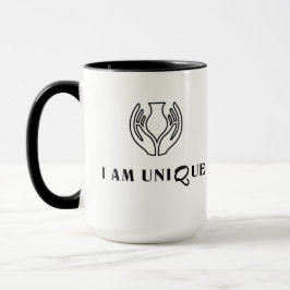 JAG ÄR UNIK Minimalist Mugg