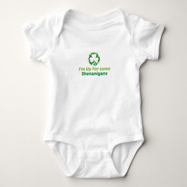 Jag är upp för lite bus, St. Patrick's, Söt T Shirt (Framsida)