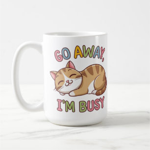 Jag är upptagen kaffemugg
