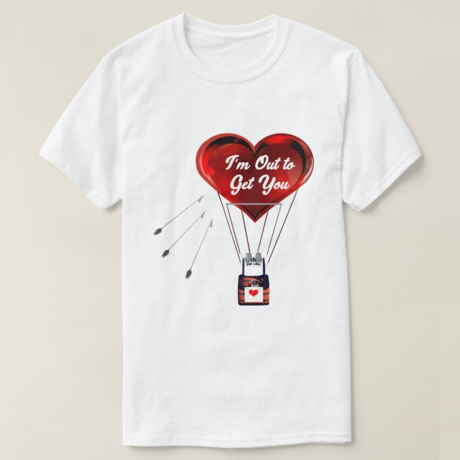 Jag är ute efter dig T-Shirt (Design framsida)